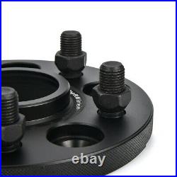 Set of 2/ 20mm Black Anodized Wheel Spacers Adapters Fits Model 3 (Tesla)