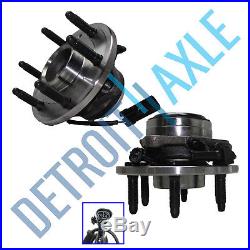 Set of (2) New Complete Front Wheel Hub & Bearing Assembly Chevy GMC 2WD 6 LUG