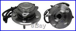 Set of (2) New REAR Wheel Hub and Bearing Assembly for Dodge Mini Van with ABS