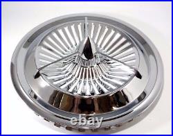 (Set of 4) 15 Polara Chrome Bullet Spinner Jet Hubcaps Wheel Covers