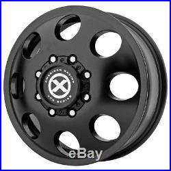 Set of 4-ATX Series AX204 Baja Dually 17 Inch 8x6.5 Satin Black Wheels Rims