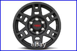 Set of 4 TRD Toyota 17 Inch Black TRD Pro Wheel for 4Runner/Tacoma/FJ-New, OEM