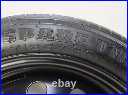 Spare Tire 16 2017-2023 Hyundai Elantra OEM Genuine Donut Spare Tire 16 2017-2023 Hyundai Elantra OEM Genuine Donut
