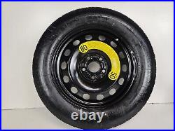 Spare Tire WithJack Kit 16 Fits 2012-2023 Volkswagen Jetta Oem Genuine Donut