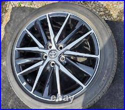 TOYOTA CAMRY SE 2.5L RIM WHEEL 18-24 18 WithTIRE FACTORY 235/45R18 ASSEMBLY OEM