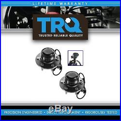TRQ Front Wheel Bearing & Hub Assembly Pair for Chevy GMC Pickup Truck 2WD Van