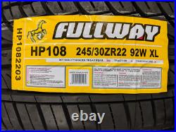 Tire Fullway HP108 245/30ZR22 245/30R22 92W XL A/S All Season Performance
