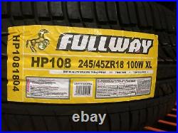 Tire Fullway HP108 245/45ZR18 245/45R18 100W XL A/S All Season Performance