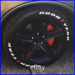 Tire Lettering good year stickers kit-1.25''-15''16''17''18''19'20(8 decal kit)