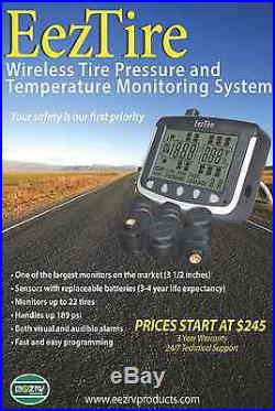 Tire Pressure And Temperature Monitoring Systems (tpms) 10 Sensor System