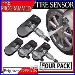 Tire Pressure Monitor Sensor Set of 4 For 2007-2015 Nissan Titan Tire Pressure Monitor Sensor Set of 4 For 2007-2015 Nissan Titan