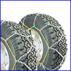 Titan Diamond Alloy Square Tire Chains On Road SnowithIce 3.7mm 35x12.50-17