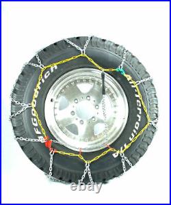 Titan Diamond Alloy Square Tire Chains On Road SnowithIce 3.7mm 35x12.50-17