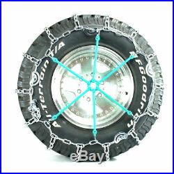 Titan Truck Link Tire Chains CAM Type On Road SnowithIce 5.5mm 265/75-16