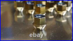 Titanium Lug Wheel Nut 12x1.5 17mm 60deg open 20pack set Titanium Lug Wheel Nut 12x1.5 17mm 60deg open 20pack set