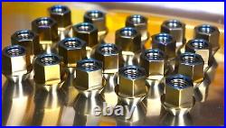 Titanium Lug Wheel Nut 12x1.5 17mm 60deg open 20pack set Titanium Lug Wheel Nut 12x1.5 17mm 60deg open 20pack set