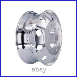 Truck Wheels 22.5x8.25 Both-Side Rims Mirror Polished 1 pc Truck Wheels 22.5x8.25 Both-Side Rims Mirror Polished 1 pc