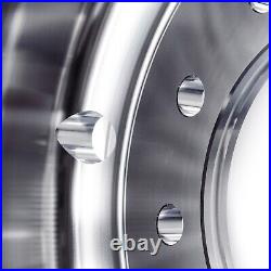 Truck Wheels 22.5x8.25 Both-Side Rims Mirror Polished 1 pc Truck Wheels 22.5x8.25 Both-Side Rims Mirror Polished 1 pc