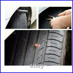 Tyre Tire Plug Repair Kit Tubeless Car Auto 4wd Vehicle Motorcycle Bike Puncture