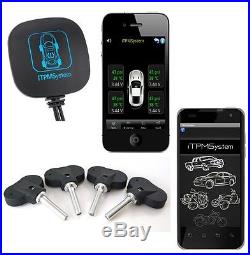 #Tyre Tire Pressure Monitor System Bluetooth TPMS Car Motorcycle Android iPhone