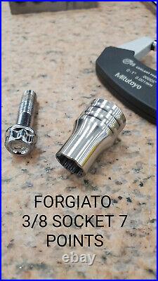 Universal 3/8 Socket Remove Forgiato Wheel Front Nut Socket Key Tool Make In USA