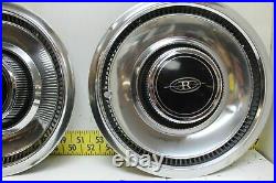 Used OEM GM 15 Hub Caps Wheel Covers 01245007 1974-1976 Buick Riviera (W267)