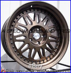 Varrstoen Mk4 18x10 +30 5x100 Bronze Wheels Fit Tc Fr-s Gt86 Brz Wrx Concave Jdm