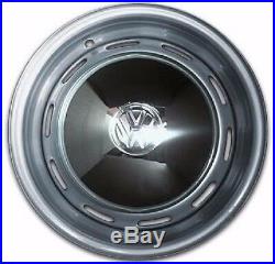VW BUG Wheel Hub Cap Center Cover 4pcs Chromed VOLKSWAGEN BEETLE TYPE2 GUIA 5lug