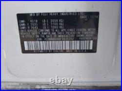 Wheel 17x4 Compact Spare Alloy 8 Spoke Fits 15-18 LEGACY 2914159