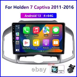 Wireless Carplay 4-64G Android 13 For Holden 7 Captiva 2011-16 Car Stereo Radio