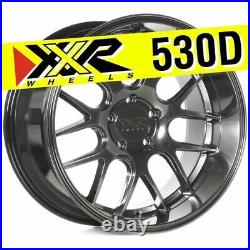 Xxr 530d 18x10.5 5x114.3 +20 Chromium Black Wheels (set Of 4)
